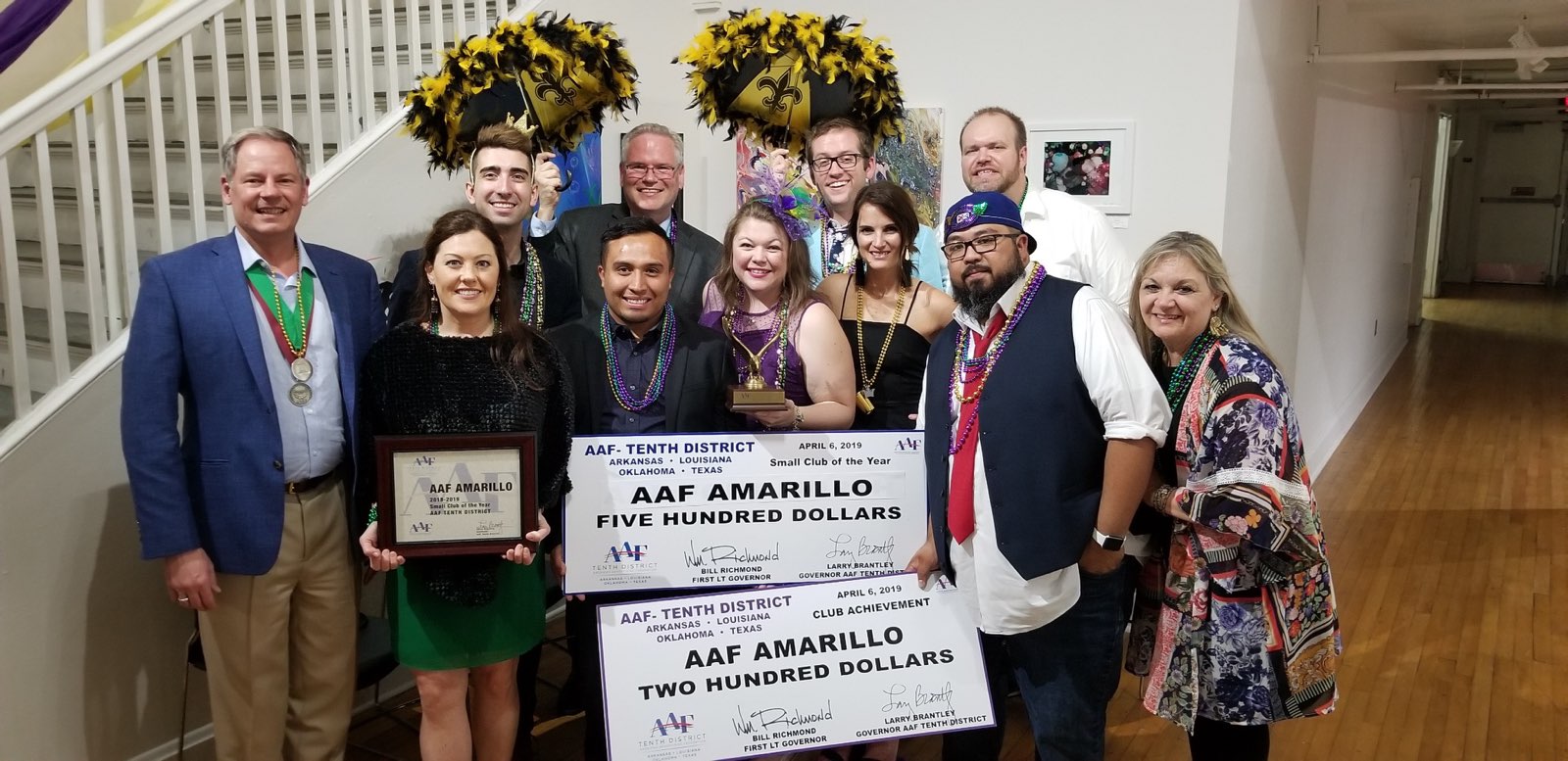 AAF-Amarillo Wins Big at District Level